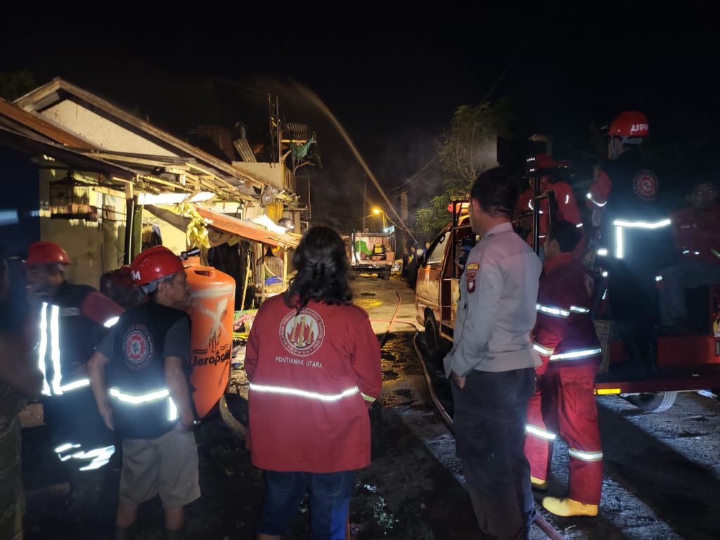Satu Rumah di Gang Sederhana Hangus Dilahap Api, Suryadi : Tidak Ada Korban Jiwa