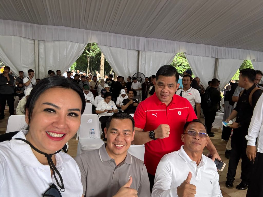 Karolin dan Erani Mengikuti Gladi Kotor Pelantikan di Monas