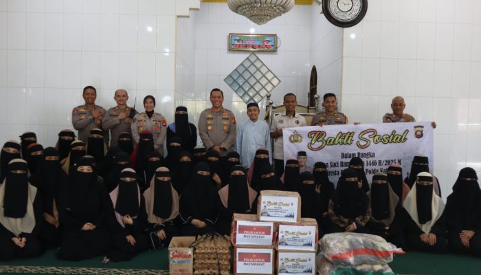Ramadan Berkah, Kapolresta Pontianak Santuni anak Panti Asuhan Al Hasani 