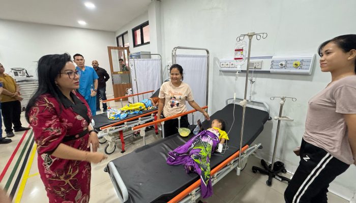 Pastikan Layanan Berjalan Baik, Bupati Karolin Sidak RS Pratama Landak