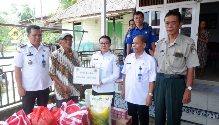 Didatangi Karolin, Korban Kebakaran di Martalaya Ucapkan Terimakasih