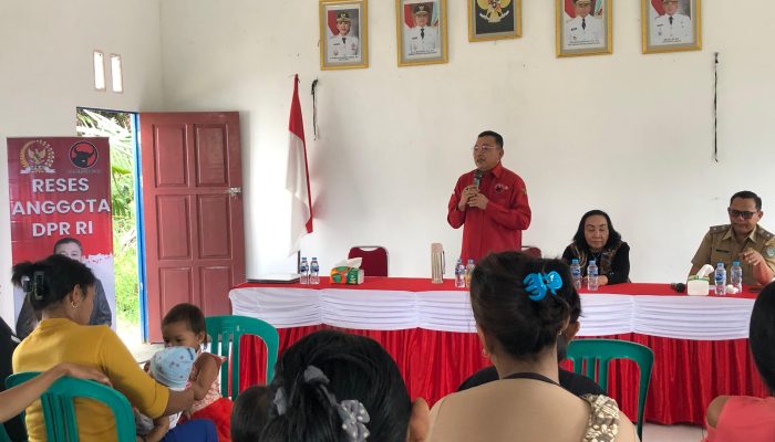 Reses di Mamek, Cornelis Ingatkan Masyarakat Terkait Stunting 