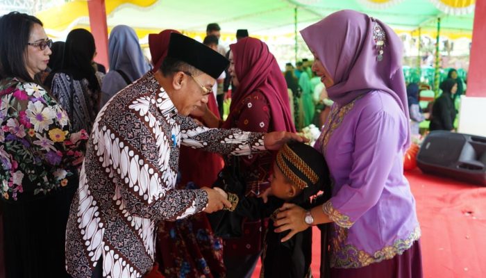 Wabup Kapuas Hulu Hadiri Halalbihalal Pakunsa di Taman Pulau Kambing