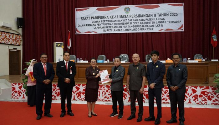 Karolin Apresiasi Masukan DPRD pada LKPJ Bupati Landak Tahun Anggaran 2024 