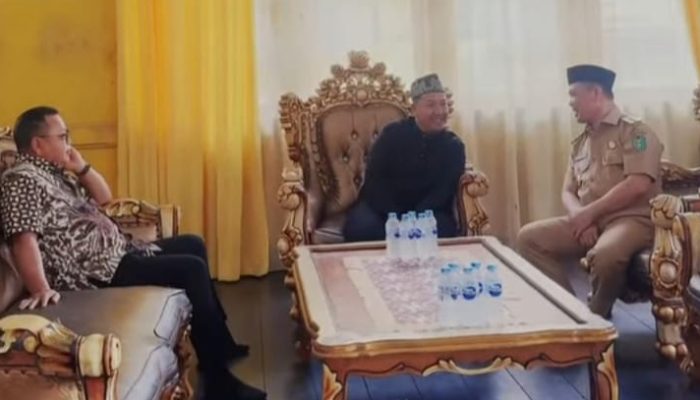 Silaturahmi ke Istana Alwatzikhobillah, Ria Norsan dan Rokidi Disambut Sultan Sambas