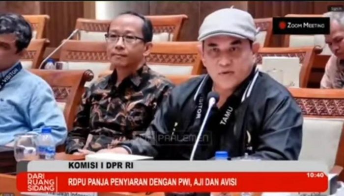 Ketua PWI Pusat Zulmansyah Sekedang Soroti Dampak Revisi UU Penyiaran 
