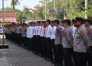 Ini Yang Disampaikan Kapolresta Pontianak Saat Pimpin Apel Pagi