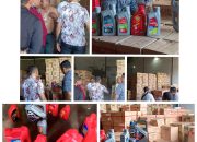 Aparat Gabungan Gerebek Gudang Berisi Ribuan Oli Diduga Palsu di Kubu Raya*