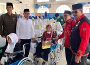 Sukardi Sambut Kedatangan 131 Jamaah Haji Asal Kapuas Hulu 
