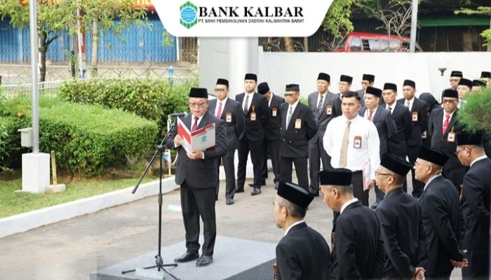 Bank Kalbar Gelar Upacara Peringati Hari Berkabung Daerah 