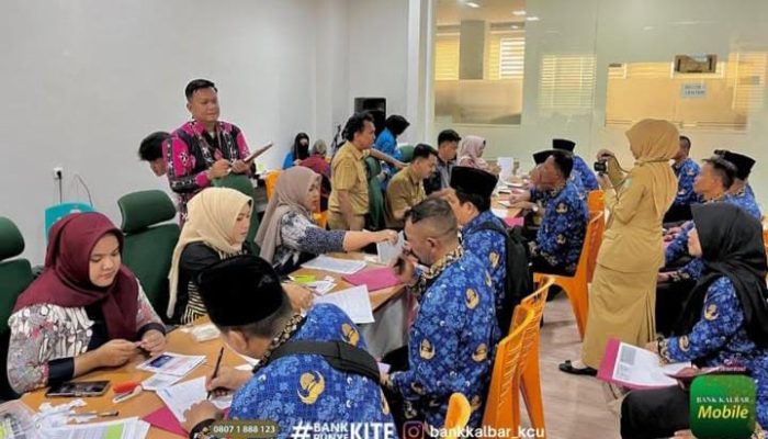 Sebanyak 1.220 P3K Pemprov Kalbar, Dapat Menikmati Produk Kredit Bank Kalbar 