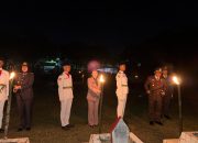 Karolin Hadiri Renungan Suci di TMP Ngabang Dalam Rangka HUT RI ke 80 