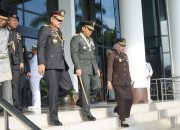 Kajati Kalbar hadiri Upacara Peringatan HUT RI ke 80 di Kantor Gubernur Kalbar 