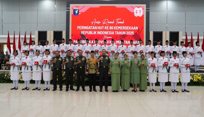 Pangdam Tanjungpura Apresiasi Paskibraka Lewat Acara Ramah Tamah