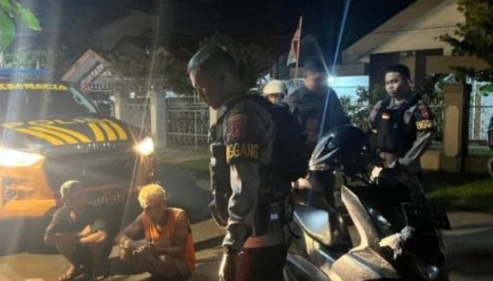 Patroli Enggang Amankan Pelaku Percobaan Pencurian Meteran PDAM