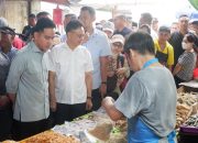 Kapolda Kalbar Dampingi Wapres Gibran Tinjau Pasar Plamboyan Pontianak