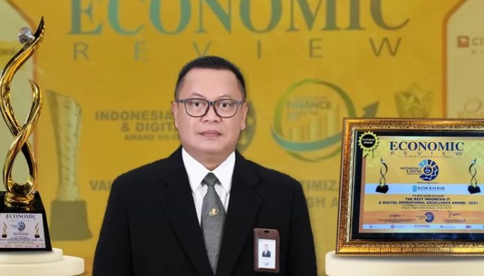 Bank Kalbar The Best Indonesia IT dan Digital Operational Excellence Award 2025 