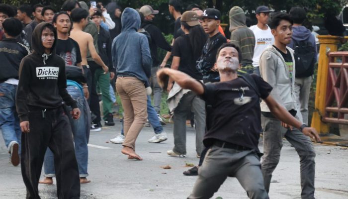 Ricuh Demo di DPRD Kalbar, Polresta Pontianak Amankam 15 Pendemo 