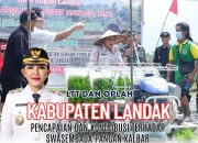 LTT Padi Landak Lebihi Target, Bulan Juli Tertinggi di Kalbar