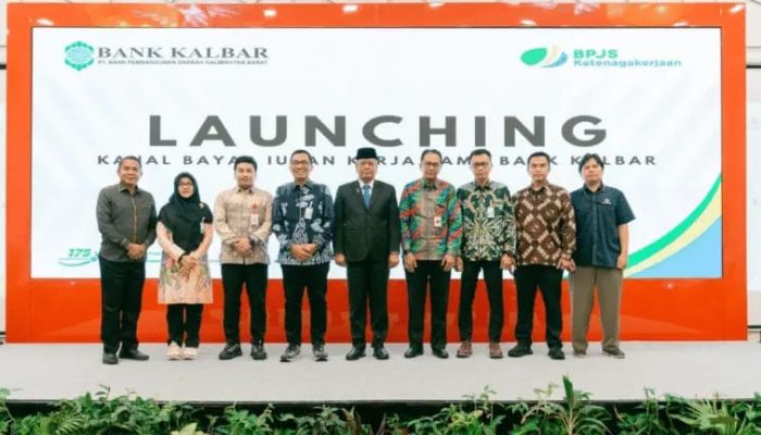 BPJS Ketenagakerjaan dan Bank Kalbar Luncurkan Go Live