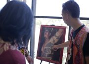 Diujung Negeri Tanah Borneo Tato Iban Bejalai di Gelar Suku Dayak