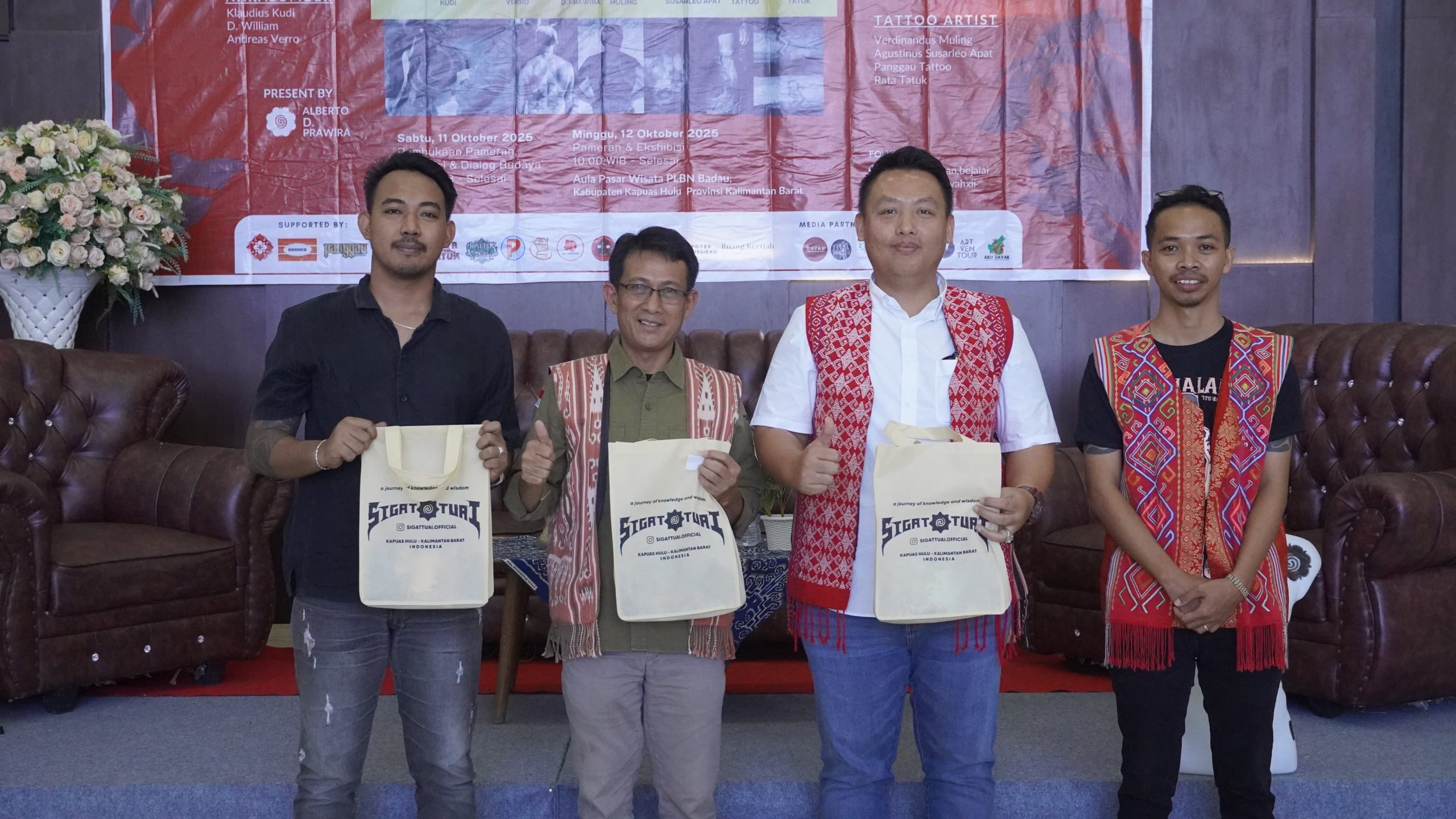 Pemenang Lomba Tato Iban Bajalai