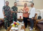 Pererat Sinergi Daerah, Dirut Bank Kalbar Silaturahmi ke Lanud Supadio Pontianak