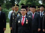 Bupati Landak Pimpin Upacara Hari Pahlawan