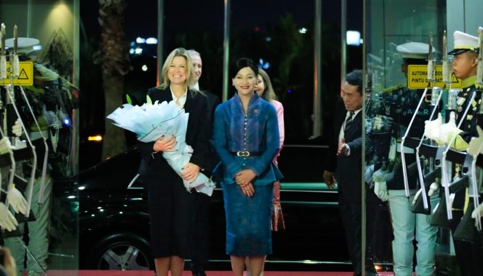 OJK Sambut Kedatangan Ratu Maxima di Indonesia 