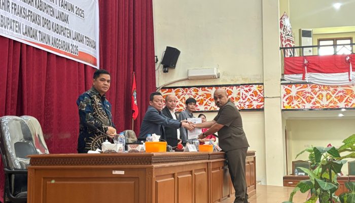 RAPBD Landak Tahun 2026 Sah Jadi Perda 