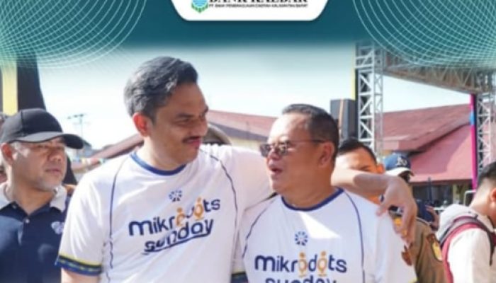 Bank Kalbar Dukung Kegiatan MikroDOTS Kementerian UMKM di CFD Pontianak 