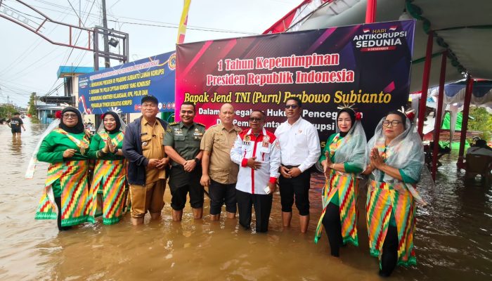 Banjir Pasang di Hakordia 2025, Burhan : Tanda Alam Untuk Bersih-bersih Korupsi