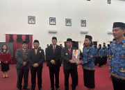 Wabup Landak Erani Lantik Pegawai di Lingkungan Pemkab Landak 