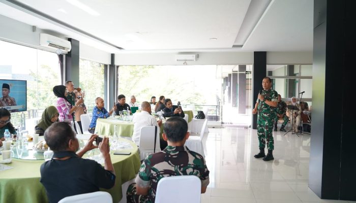 Jelang Tutup Tahun 2025 Pangdam Tanjungpura Gelar Silaturahmi Bersama Wartawan 