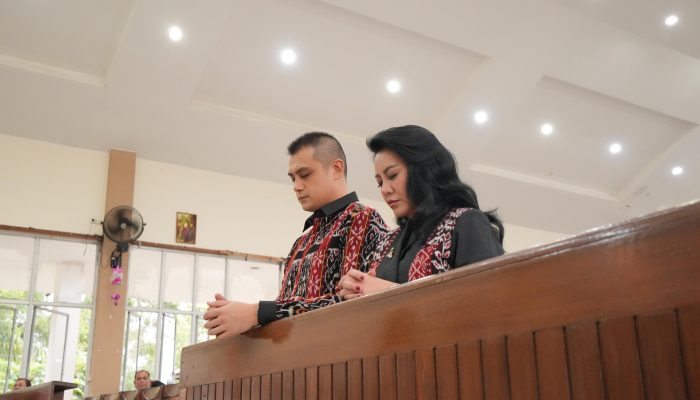 Misal Natal 2025, Bupati Landak Doakan Korban Bencana Alam Sumatera dan Aceh