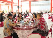 Wabup Landak Hadiri Open House Natal Bupati Landak 