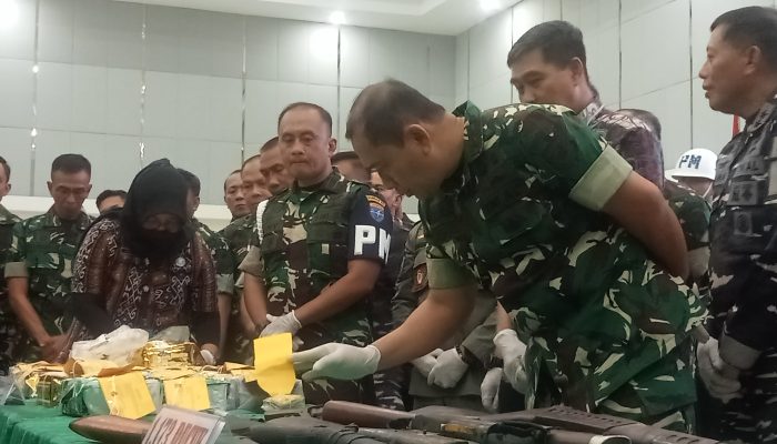 Kodam Tanjungpura Musnahkan 30,3Kg Sabu Hasil Tangkapan di Batas Negeri 