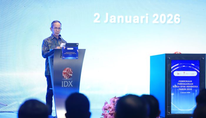Pembukaan Perdagangan Bursa Efek 2026, Ini Pernyataan Mahendra Siregar