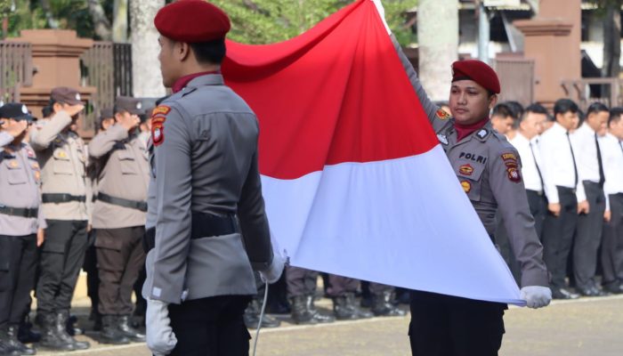 Polresta Pontianak Gelar Upacara Hari Kesadaran Nasional 2026