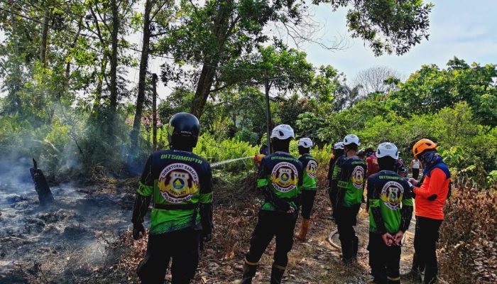 Siaga Karhutla, Bambang : Personel Polda Kalbar Siap 24 Jam