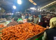 Satgas Saber Pangan Kalbar Kembali Lakukan Monitoring di Pasar Flamboyan