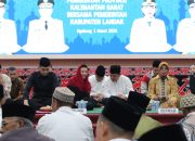 Karolin dan Erani Sambut Safari Ramadan Gubernur Kalbar di Landak