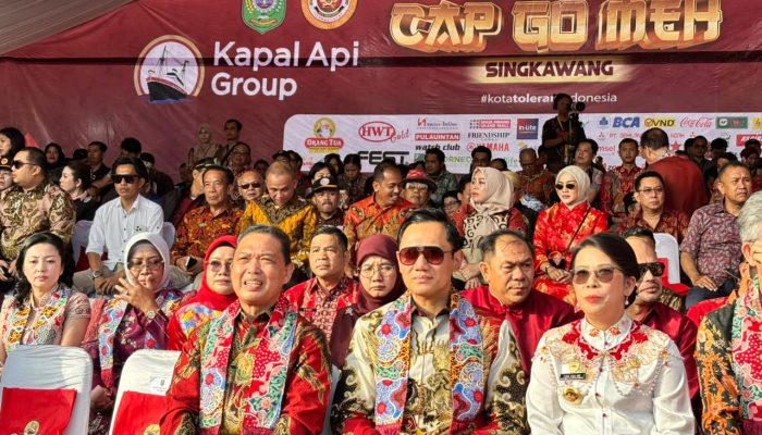 Wabup Landak Hadiri Festival Cap Go Meh 2026 di Singkawang