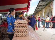Tekan Inflasi Jelang Lebaran, Karolin Gelar Pasar Murah dan LPG Bersubsidi