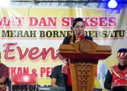 Hadiri Pelantikan MMBB, Bupati Landak Ajak Generasi Muda Lestarikan Budaya Dayak