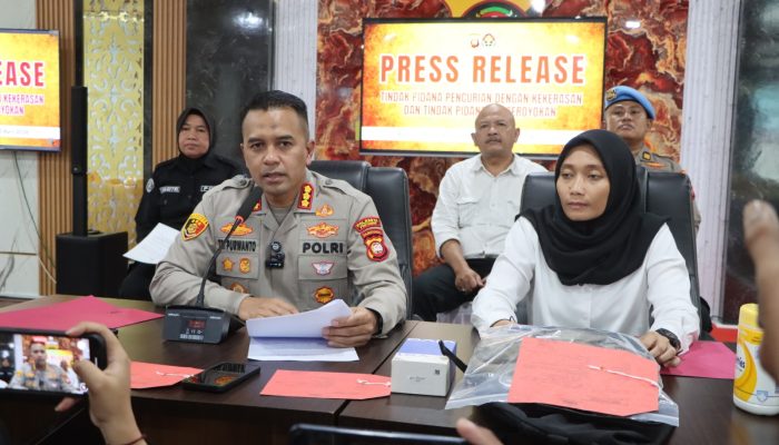 Gara-gara Sabu dan Judi, YK Nekat Jambret, Endang : YK Kita Tangkap di Beting 