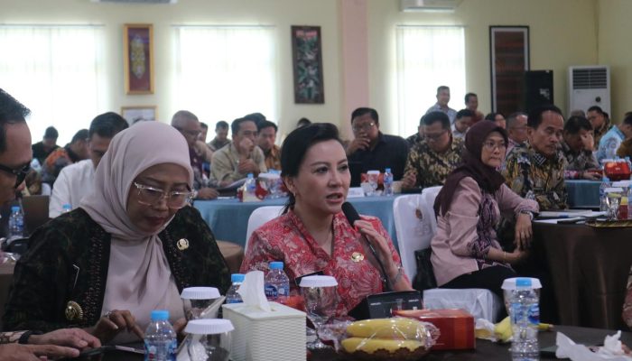 Bupati Landak Karolin Perjuangkan SHM untuk Penduduk Lokal di Rakor GTRA 