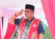 Wabup Landak Erani Pimpin Upacara Peringatan Hardiknas 2026
