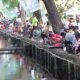 Ribuan Warga Ikuti Lomba Mancing HUT 62 Bank Kalbar di Sungai Jawi