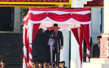 Wabup Landak Pimpin Upacara Hari Lahir Pancasila 2026